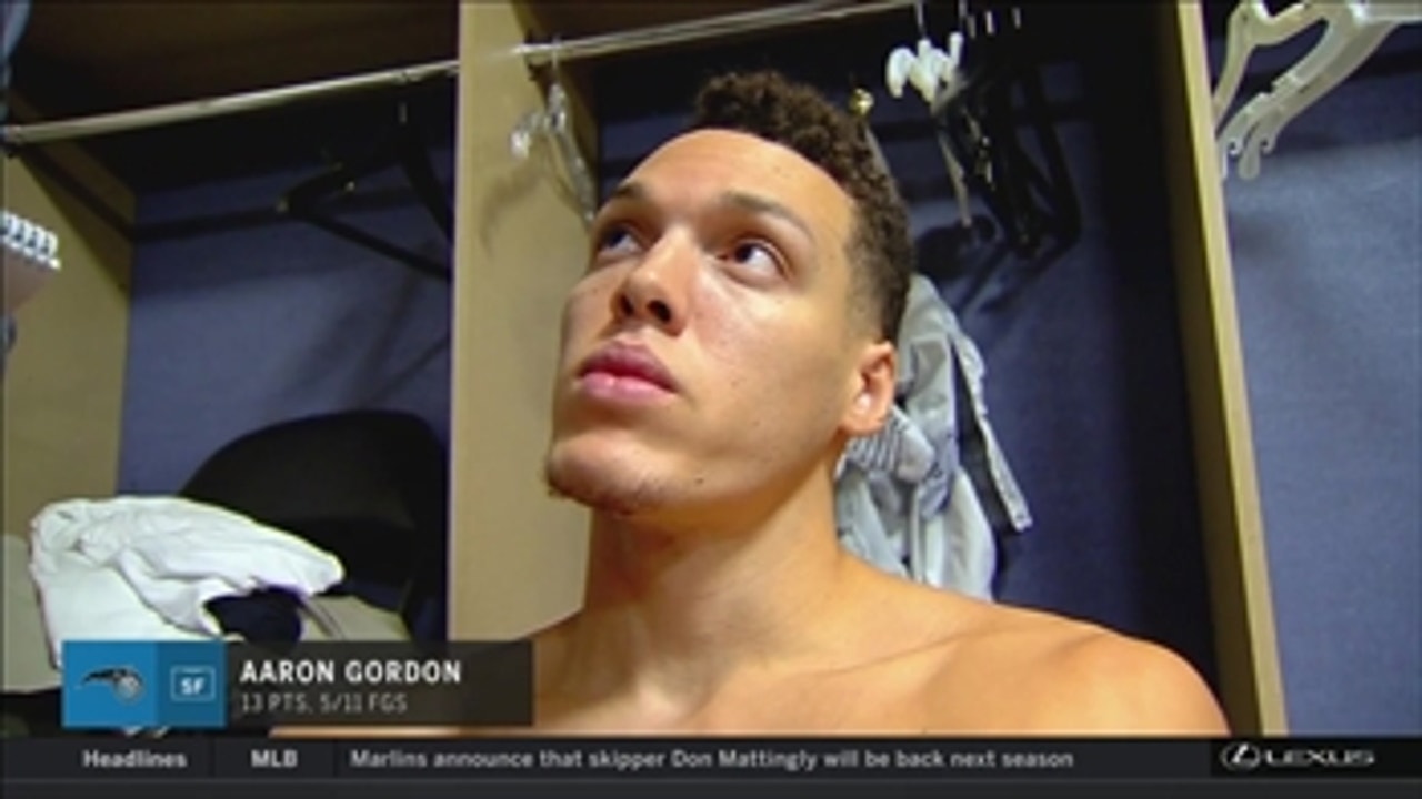 Aaron Gordon: We didn't have an acceptable effort on the defensive end