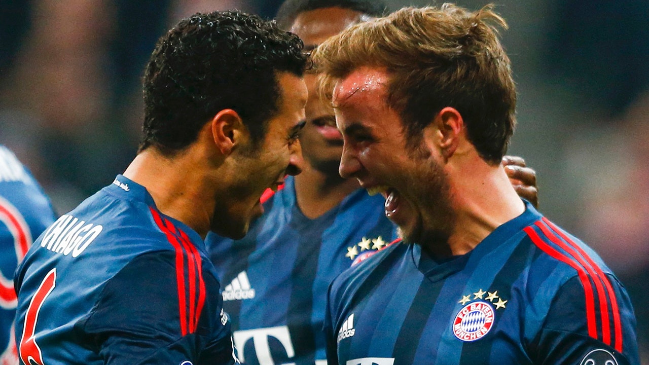 Goetze puts Bayern up 3-0 with rocket