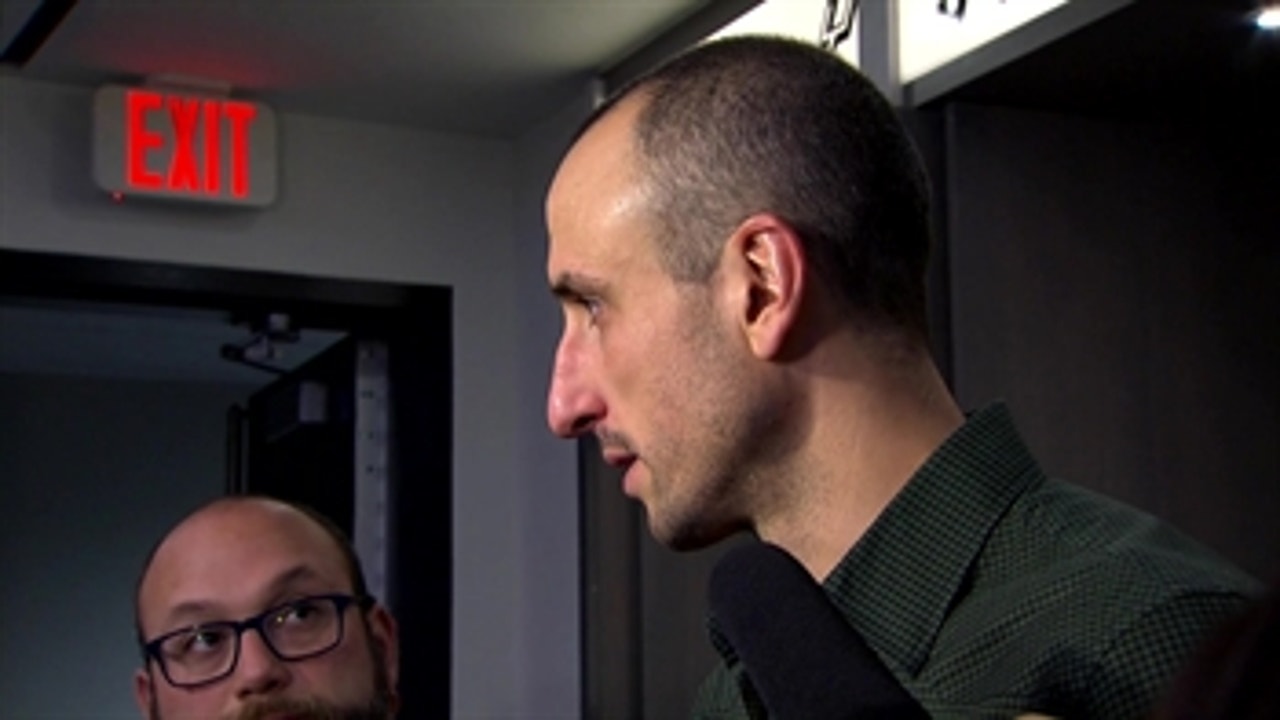 Manu Ginobili​: 'It was a very poor game'