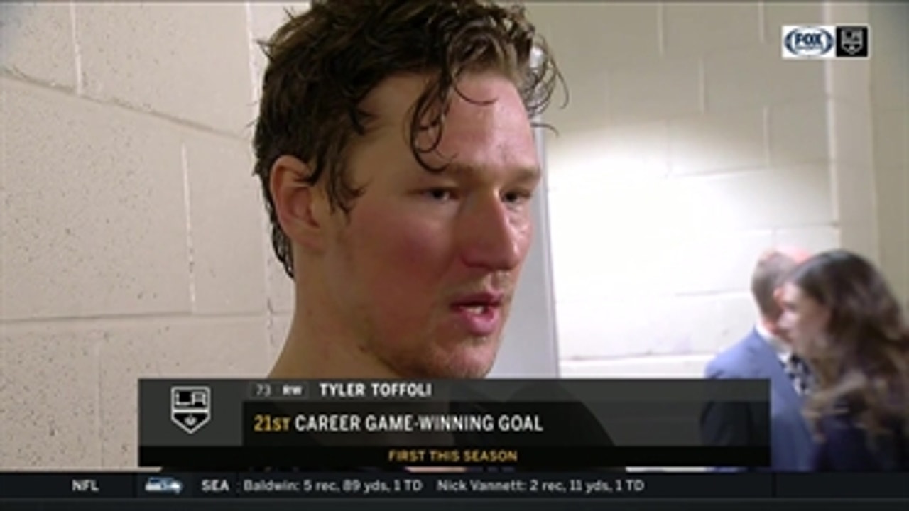 Tyler Toffoli: 'We're finding ways to win...we're feeling pretty good right now'