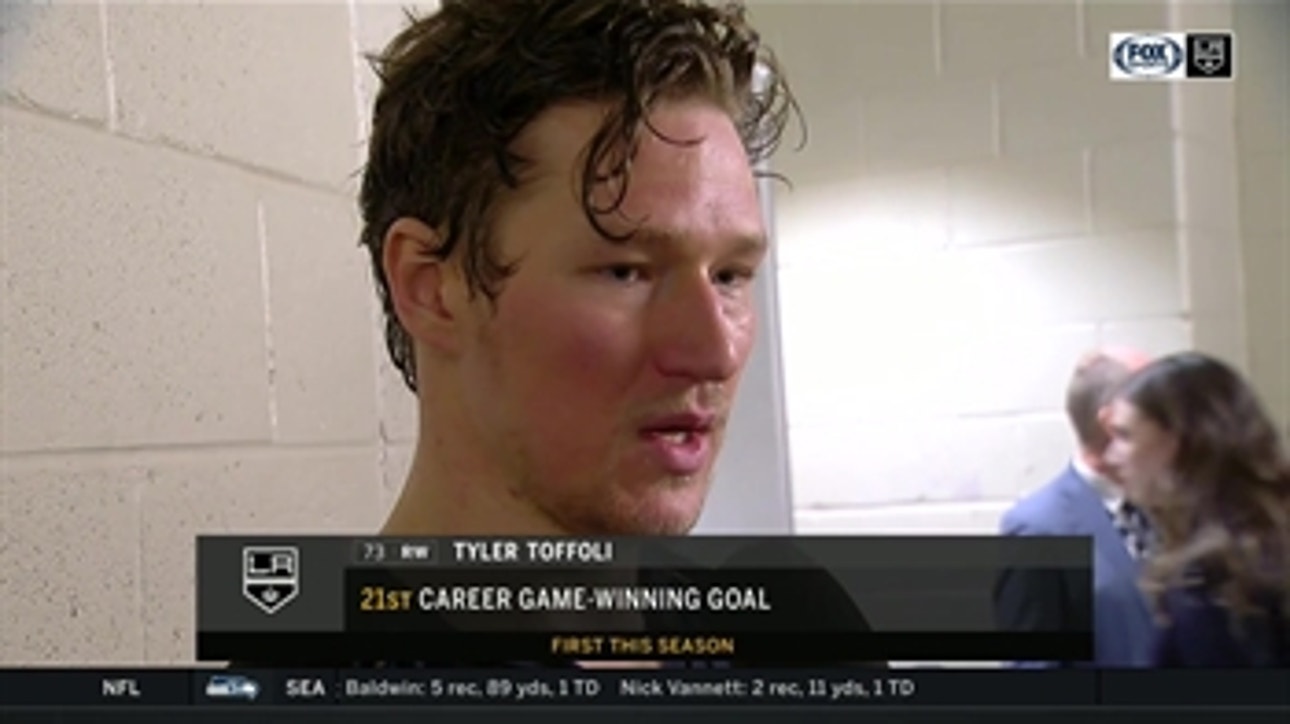 Tyler Toffoli: 'We're finding ways to win...we're feeling pretty good right now'