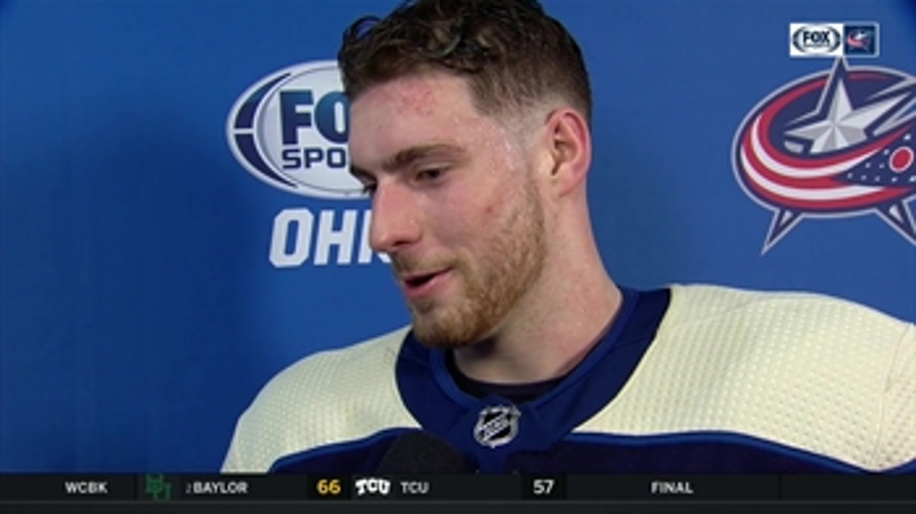 Pierre-Luc Dubois knows how things 'can get away from you really fast'