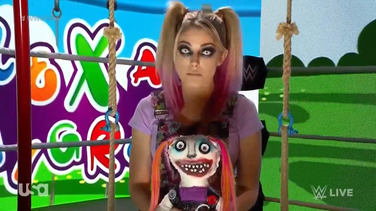 Alexa Bliss, ‘Don’t blame me for what happens next.’