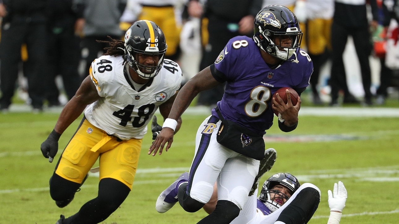 'Lamar can't continue to play this way'  — Shannon Sharpe on Ravens Week 8 loss to Steelers | UNDISPUTED