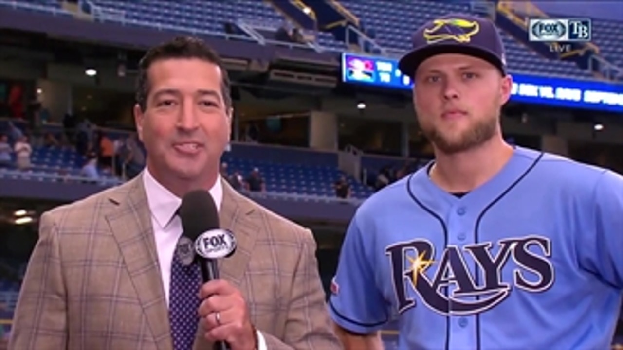 Austin Meadows talks about what it means for Rays to dominate home stand