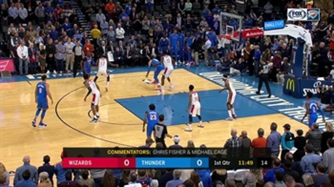 HIGHLIGHTS: Steven Adams with the Vicious Slam