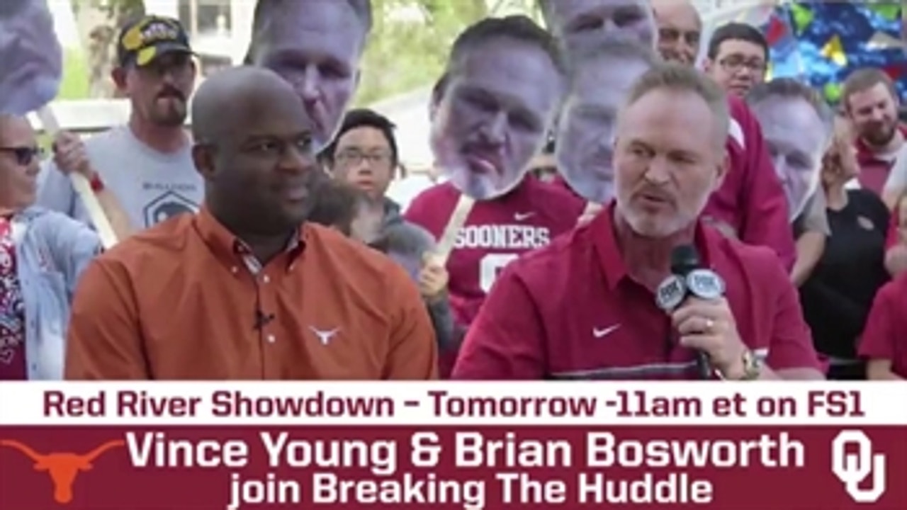 What do Brian Bosworth and Vince Young remember most about the Red River Showdown? - 'Breaking the Huddle with Joel Klatt'
