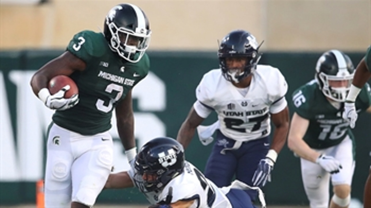 MIchigan State survives an early-season scare from Utah State