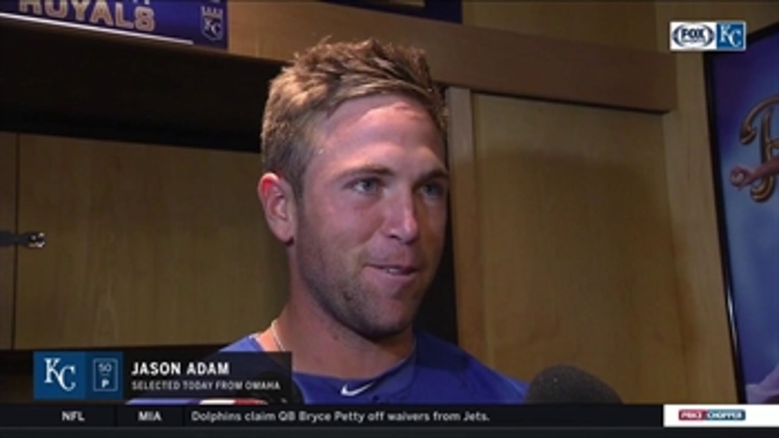 Kansas City native Jason Adam thrilled to be called up by Royals