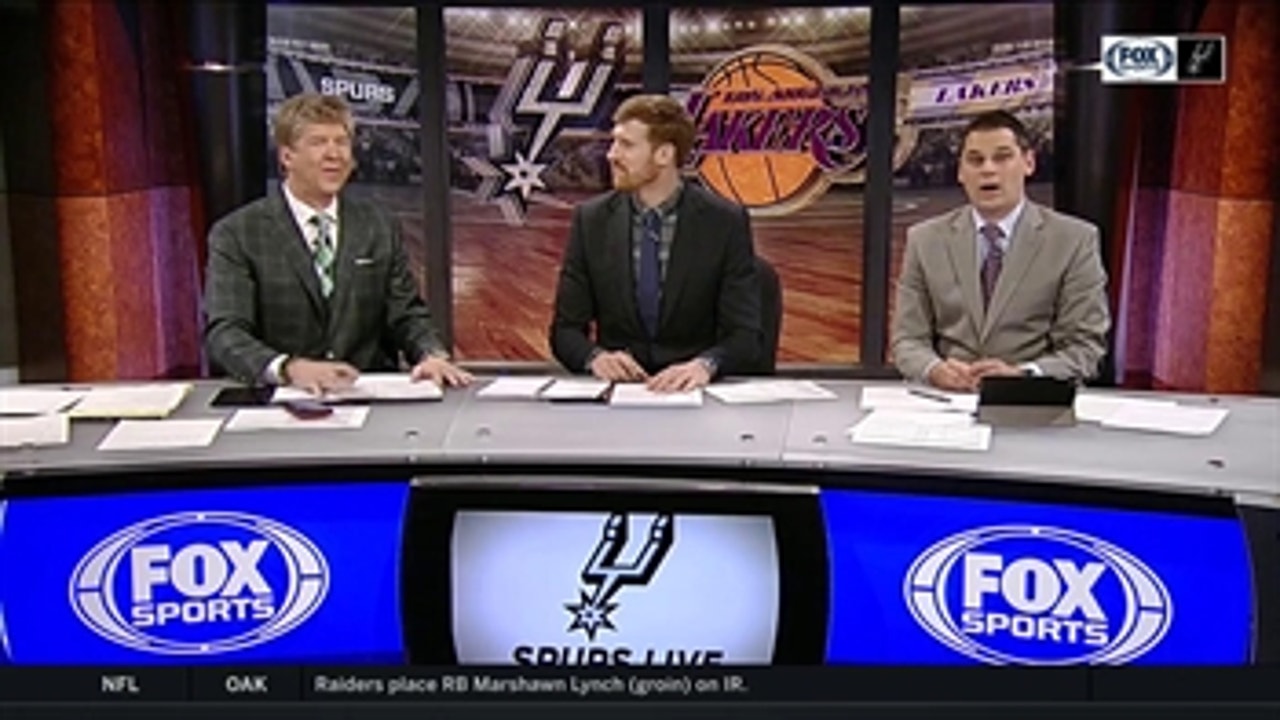 Three pointers a huge factor in Spurs win in LA ' Spurs Live