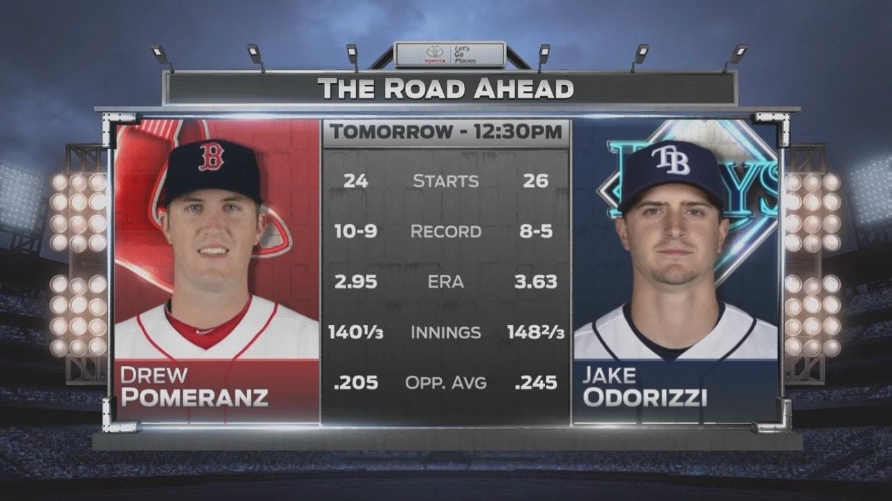 Sizzling Jake Odorizzi closes out homestand for Rays