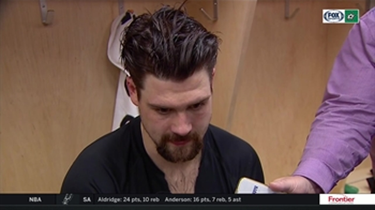 Jamie Benn: 'Tough to win a game when you give them a 3 goal lead' ' Stars Live