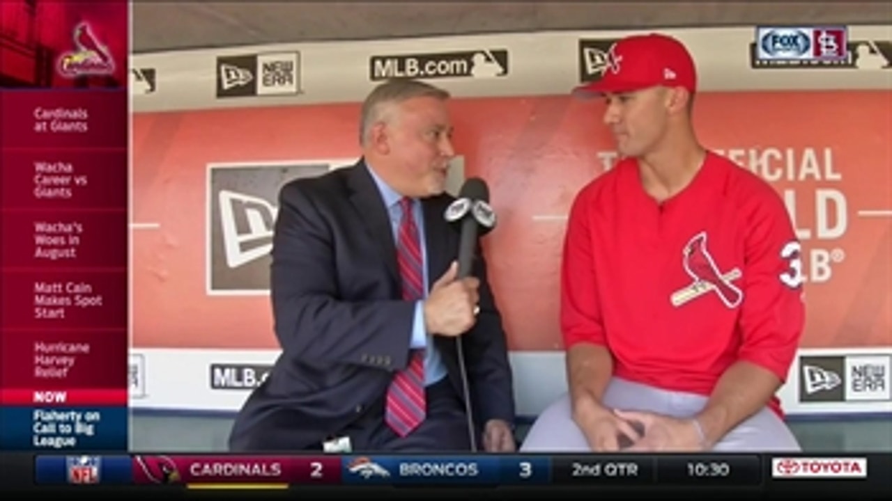 Jack Flaherty on getting the news he was coming to the bigs
