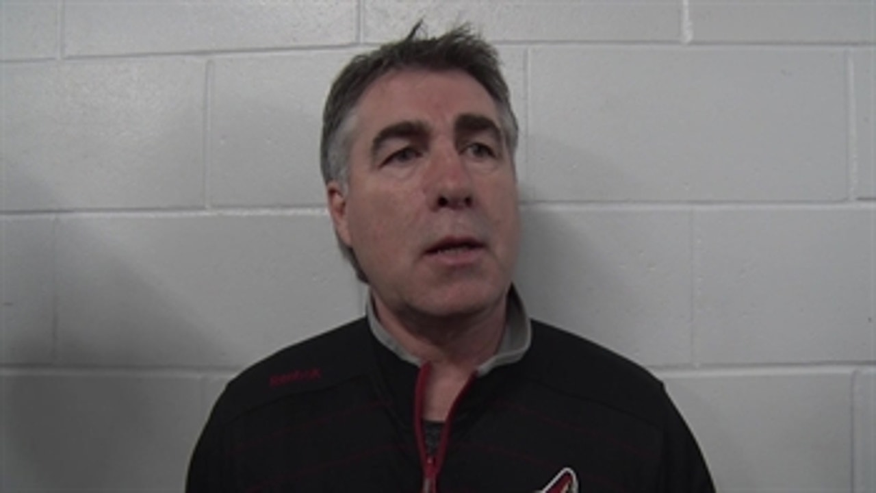 Dave Tippett keeps poor performance in perspective