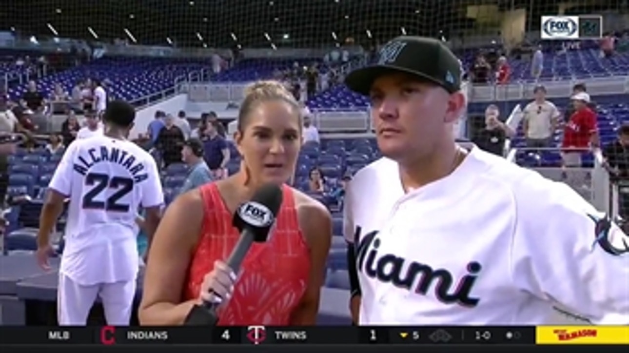 Miguel Rojas on the Marlins offense waking up, his return from injury