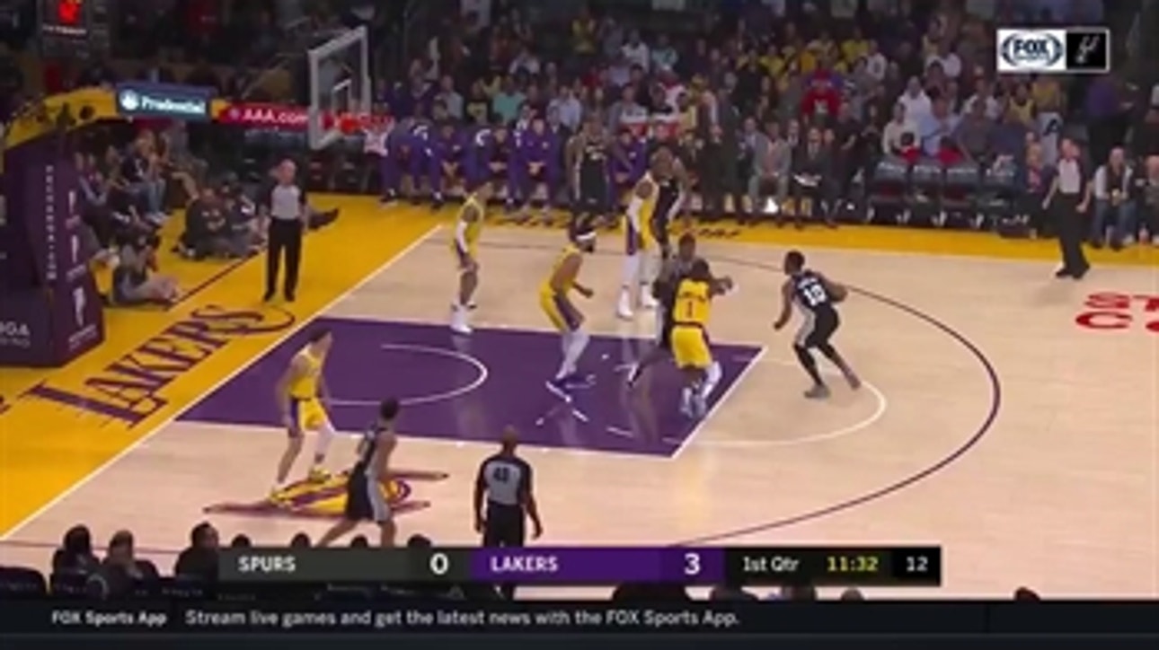 HIGHLIGHTS: DeRozan, Aldridge lead Spurs past Lakers