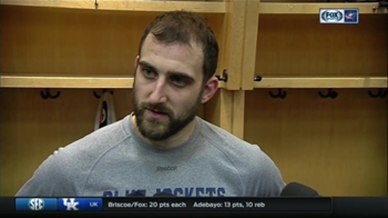 Despite another Blue Jackets win, Nick Foligno isn't satisfied