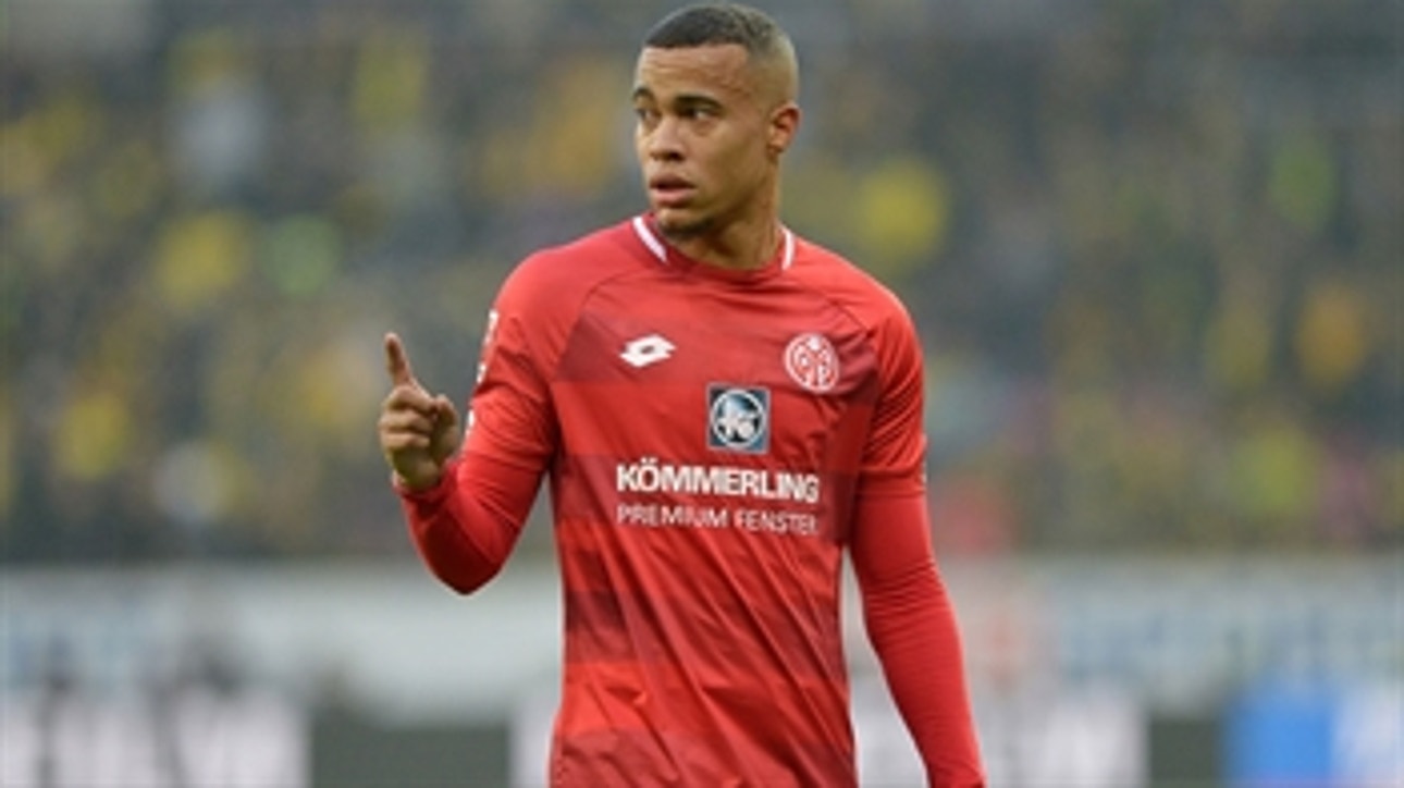 Robin Quaison rifles one into the roof of the net vs. Eintracht Frankfurt ' 2018-19 Bundesliga Highlights