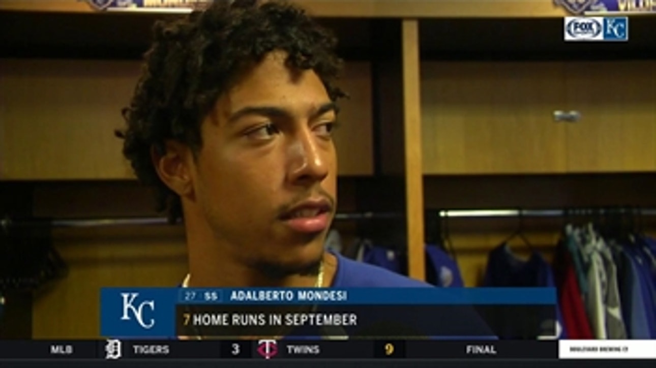 Mondesi after giving Royals 10th-inning spark: 'I just wanted to get on base'