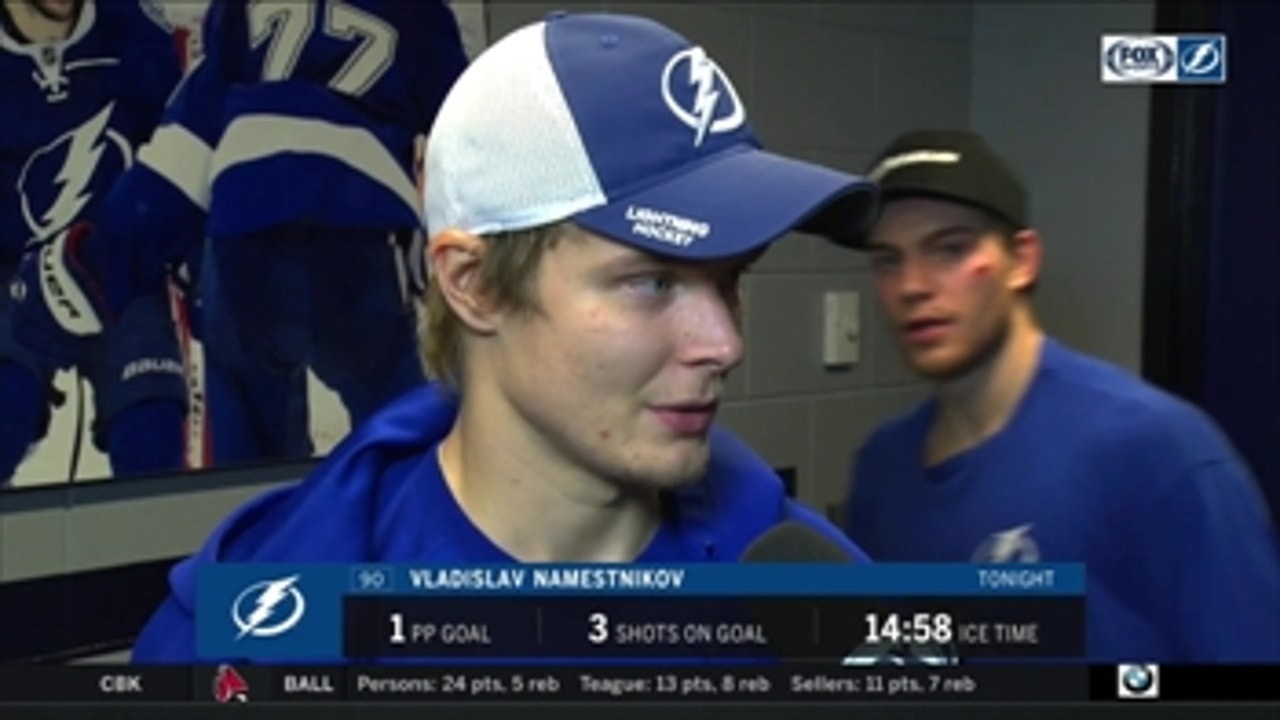 Namestnikov says it was expected of the Islanders to come out battling in the 2nd period