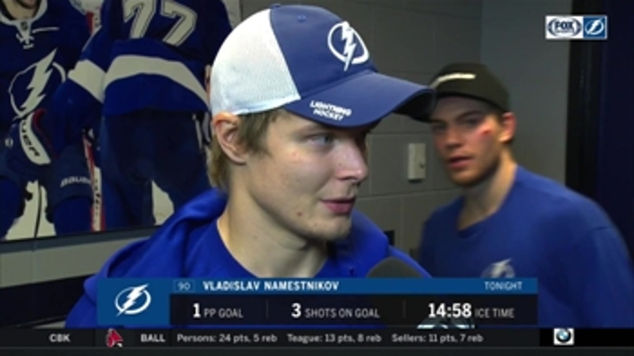 Namestnikov says it was expected of the Islanders to come out battling in the 2nd period