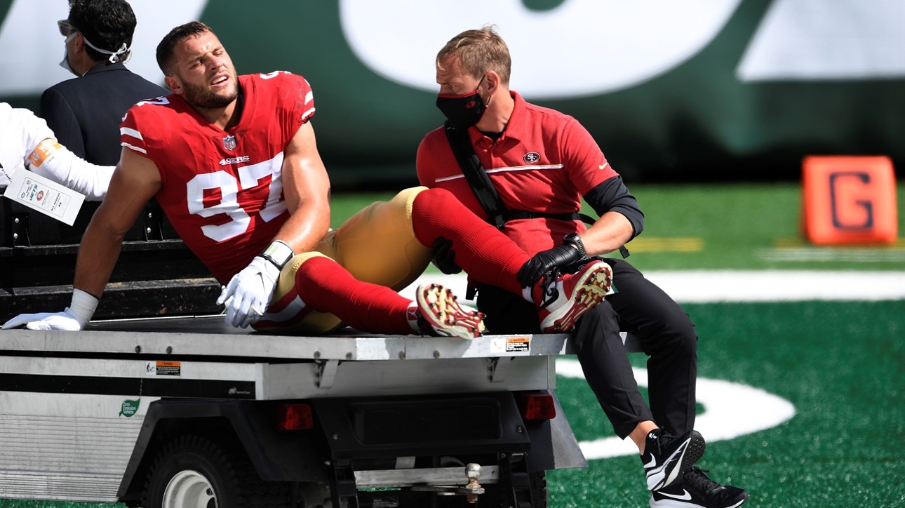 49ers defensive stars Nick Bosa & Solomon Thomas suffer Week 2 injuries