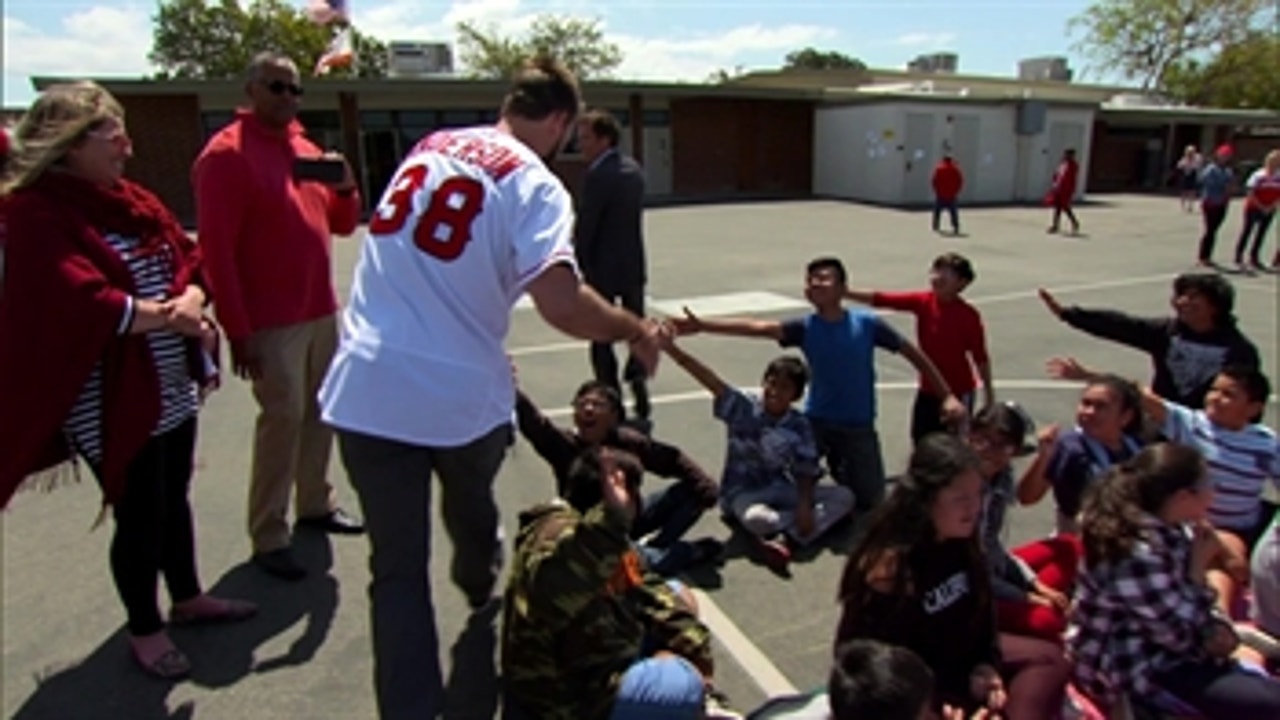 Angels Weekly: Justin Anderson focuses on helping students succeed