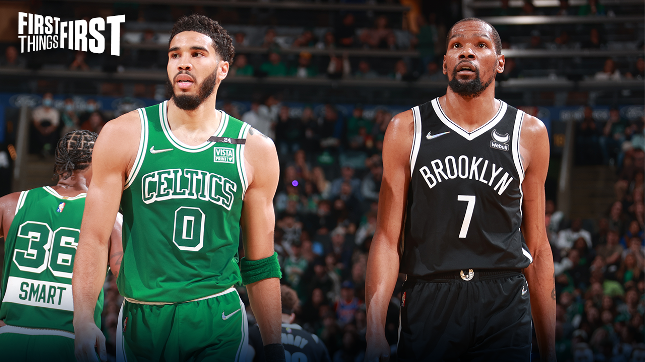 Nets fall to Celtics in Kevin Durant - Jayson Tatum showdown I FIRST THINGS FIRST