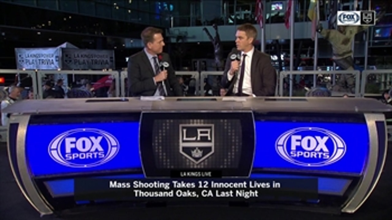 Luc Robitaille and LA Kings want to make a difference following tragedy