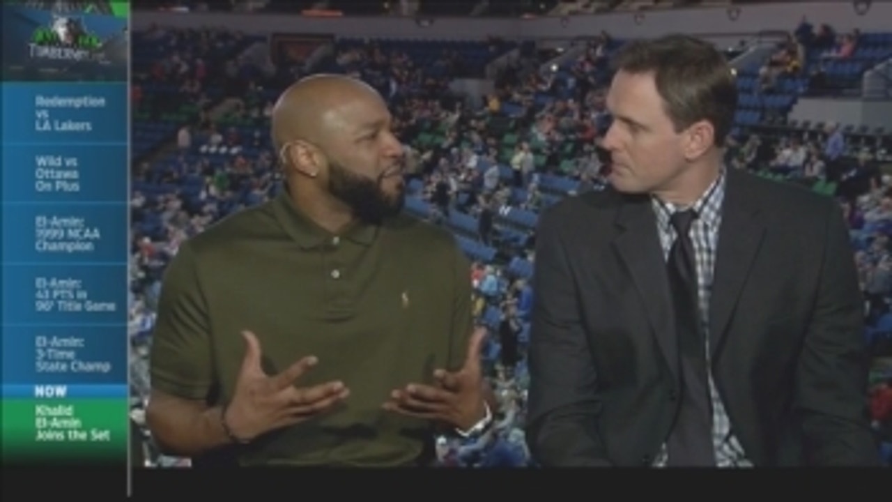 Minneapolis basketball legend Khalid El-Amin joins the broadcast booth
