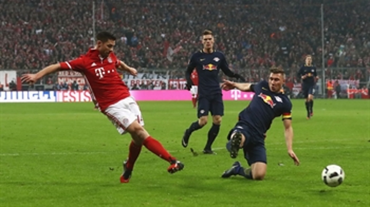 Xabi Alonso doubles Bayern's lead over RB Leipzig ' 2016-17 Bundesliga Highlights