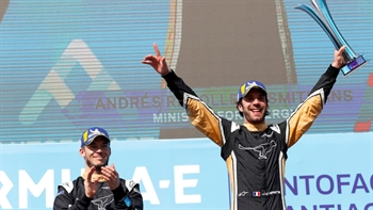 Jean-Eric Vergne takes the win at the Santiago ePrix ' 2018 ABB FORMULA E CHAMPIONSHIP
