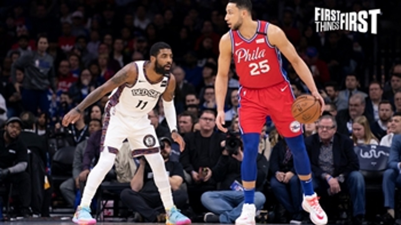 Who is better: Ben Simmons or Kyrie Irving? Nick Wright weighs in ' FIRST THINGS FIRST