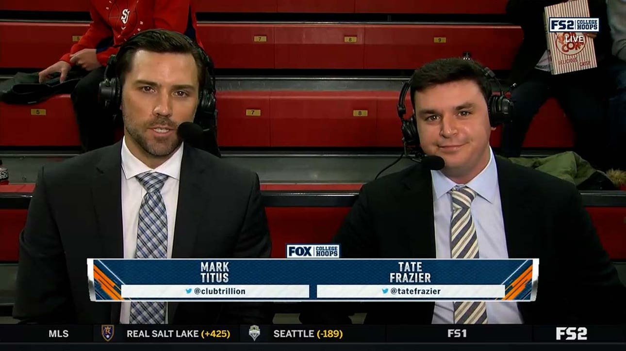 Titus and Tate's best moments and calls from St. Francis vs. St. John's NCAA basketball game
