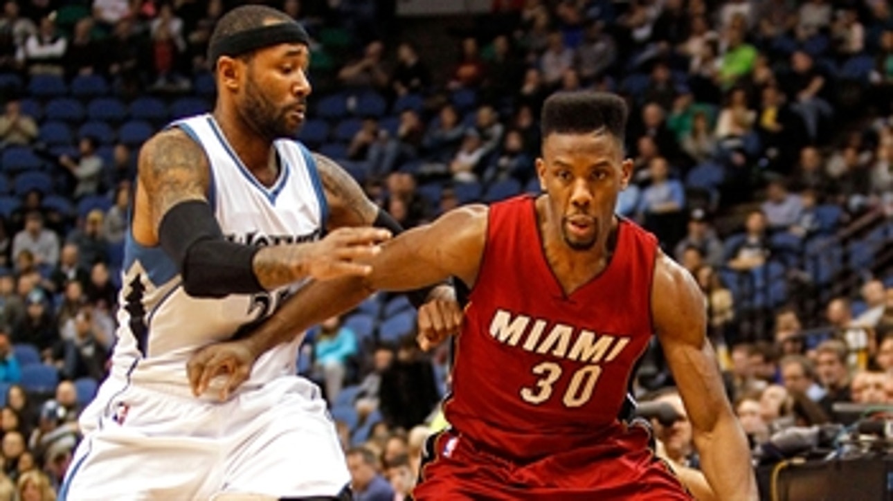 Heat edged by Martin, Timberwolves