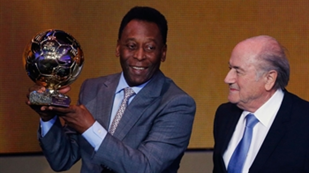 Pele awarded honorary Ballon d'Or