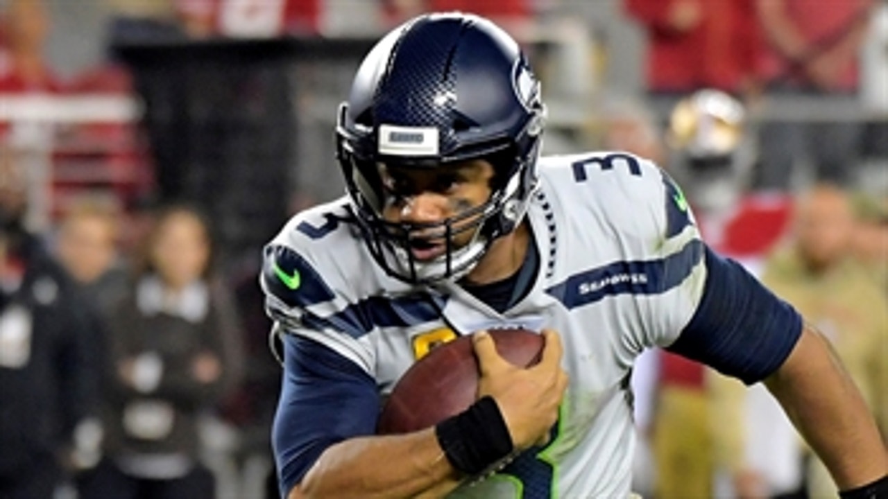 Colin Cowherd is in awe of Russell Wilson's performance last night on Monday Night Football