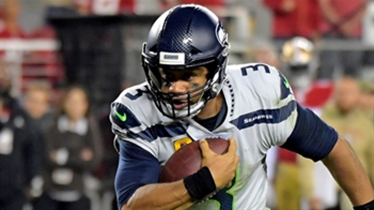 Colin Cowherd is in awe of Russell Wilson's performance last night on Monday Night Football