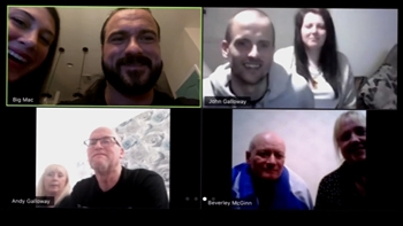 Drew McIntyre’s family celebrates his WWE Title win on a Zoom call: WWE 24 sneak peek