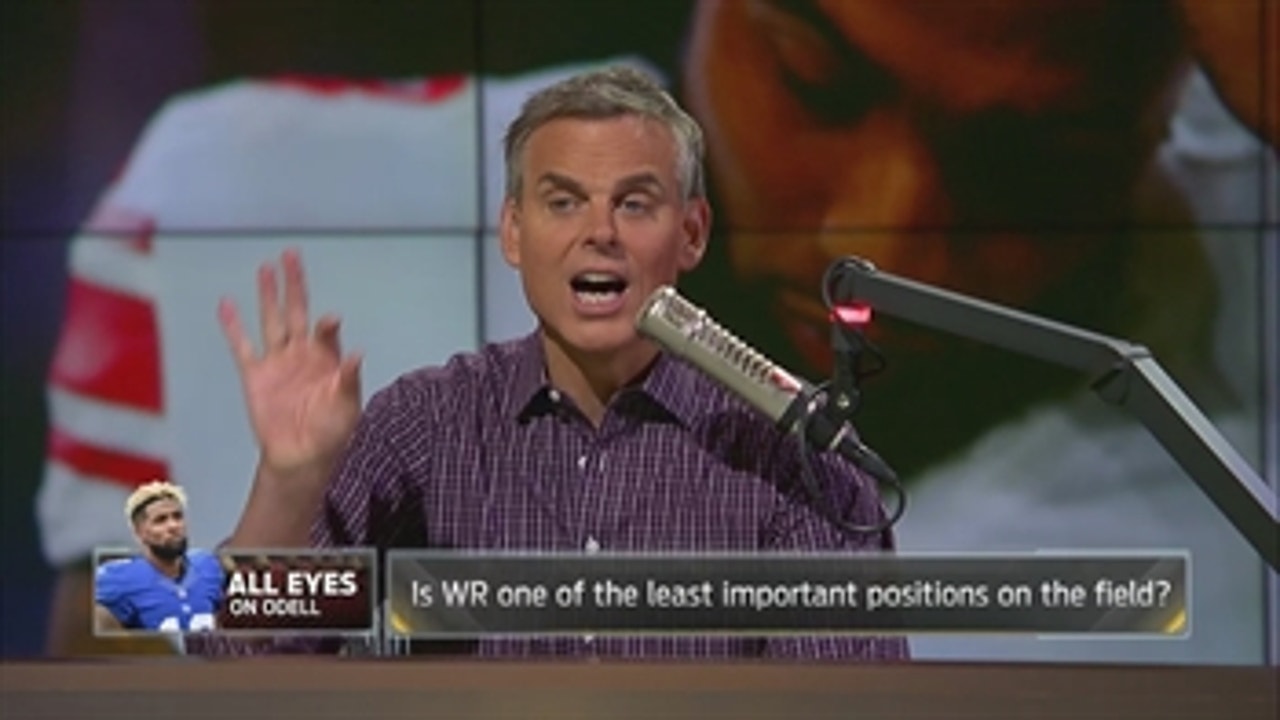 Cowherd: Star wide receivers lack real value - 'The Herd'