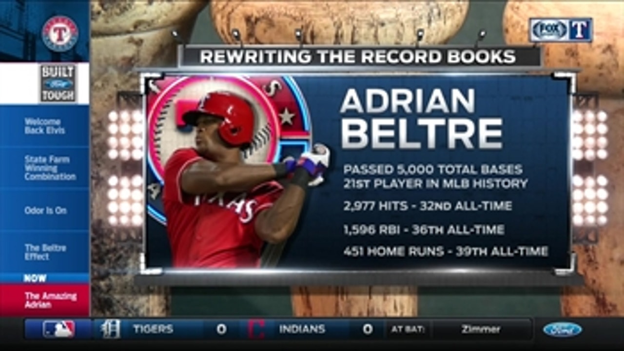How is Adrian Beltre playing so GREAT at 38?