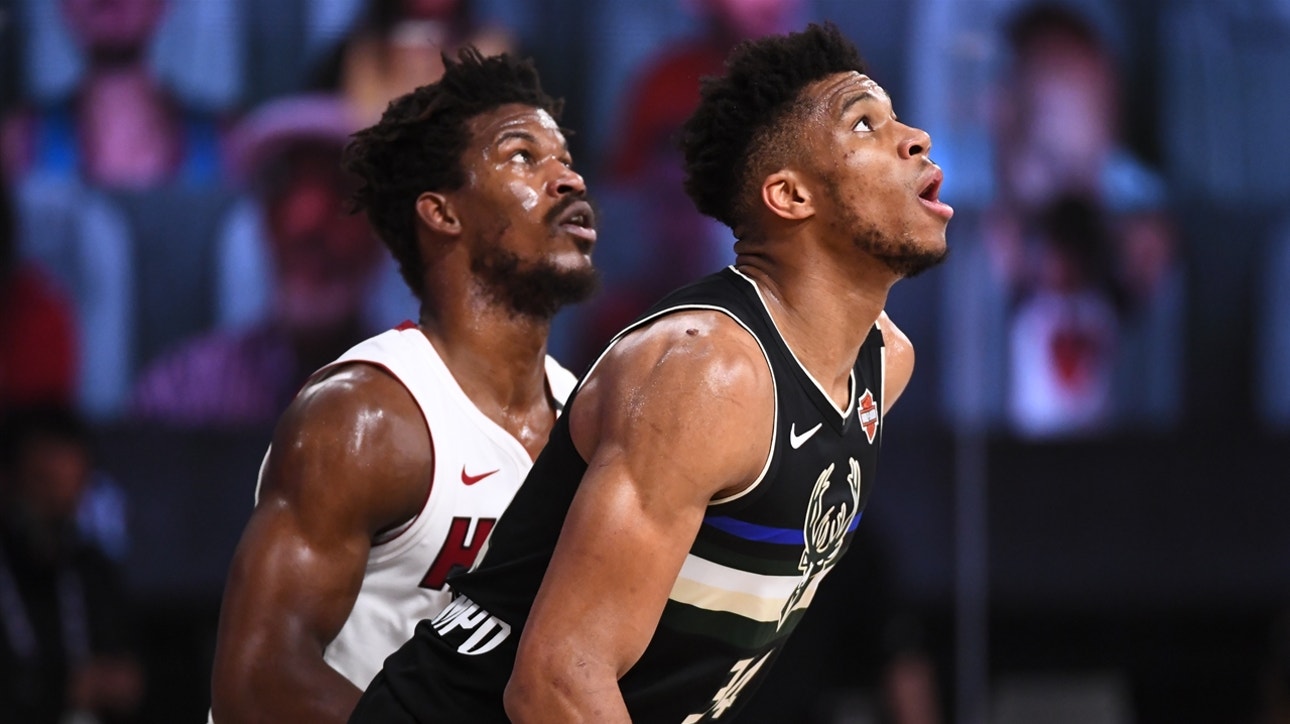 Shannon Sharpe discusses Giannis' last second foul on Butler to give Heat a 2-0 lead over Bucks | UNDISPUTED