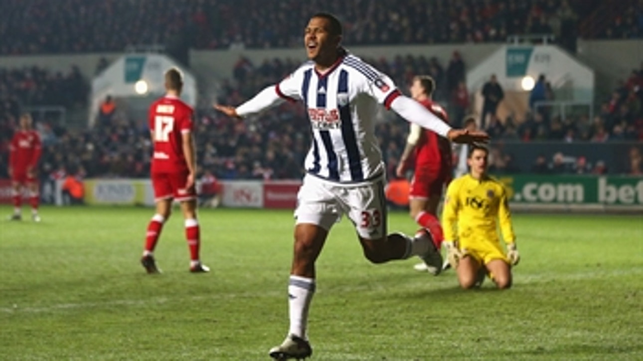 Rondon gives West Brom 1-0 lead vs. Bristol City' 2015-16 FA Cup Highlights
