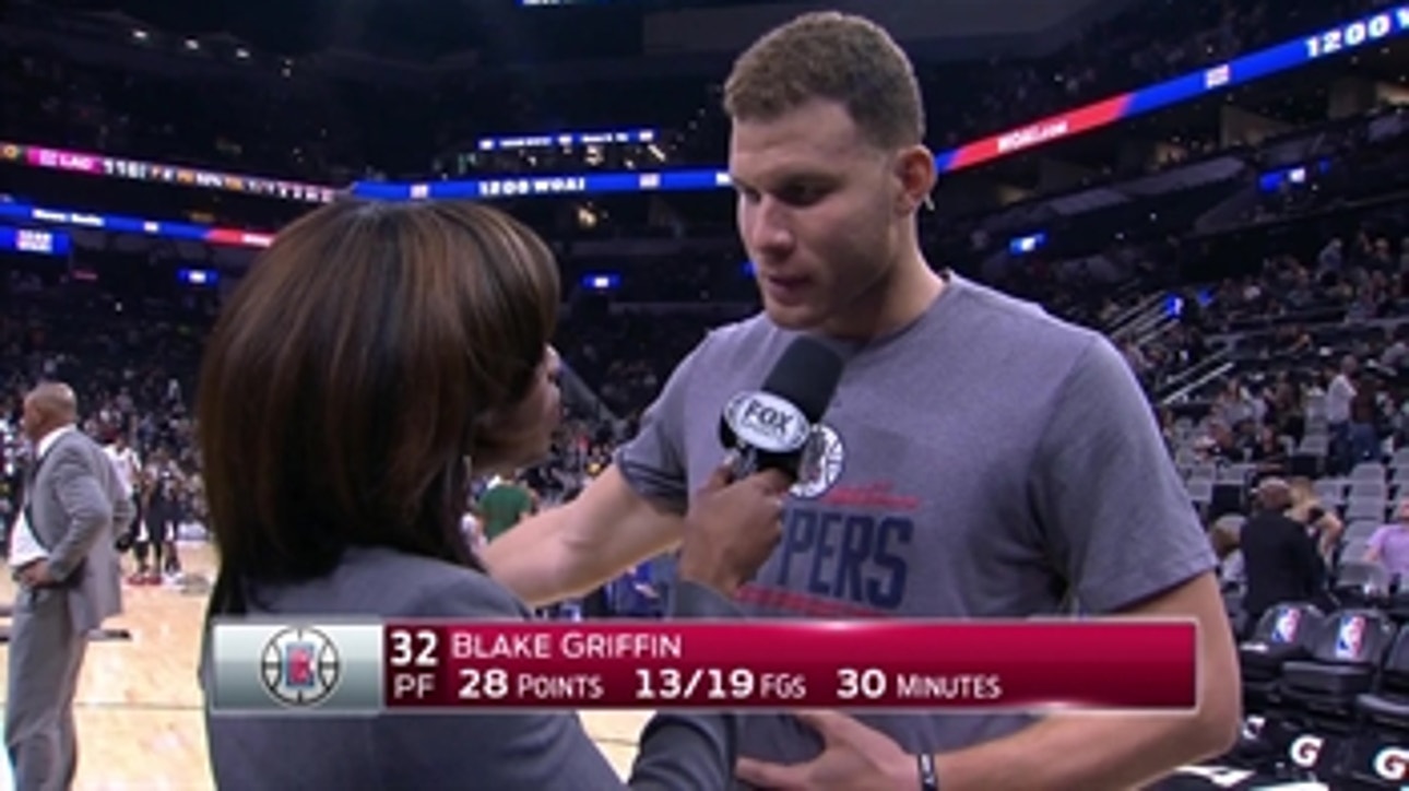 Griffin's big night powers the Clippers past the Spurs