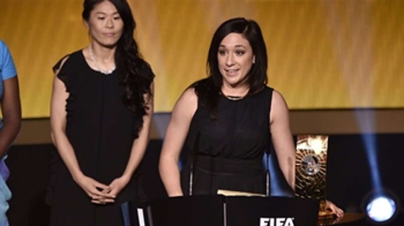 Nadine Kessler wins FIFA Women's Player of the Year award