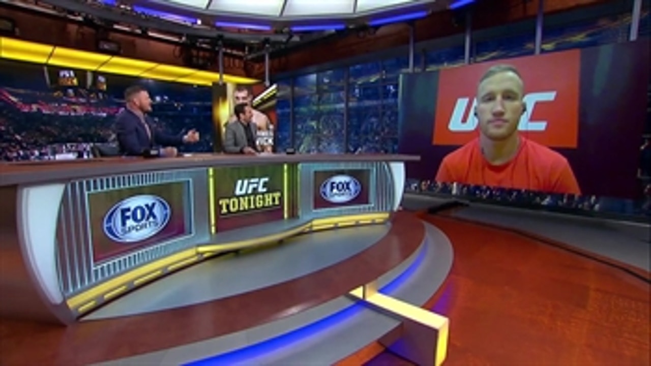 Justin Gaethje talks to UFC Tonight ' INTERVIEW ' UFC Tonight
