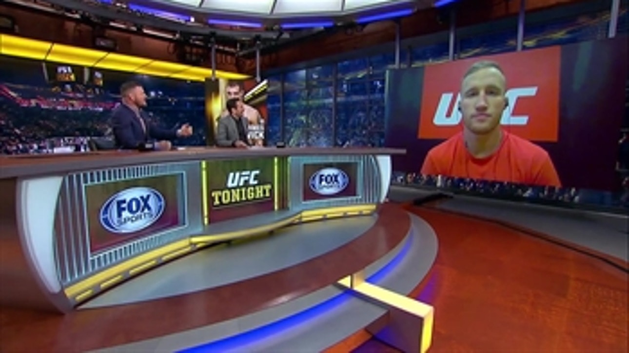Justin Gaethje talks to UFC Tonight ' INTERVIEW ' UFC Tonight