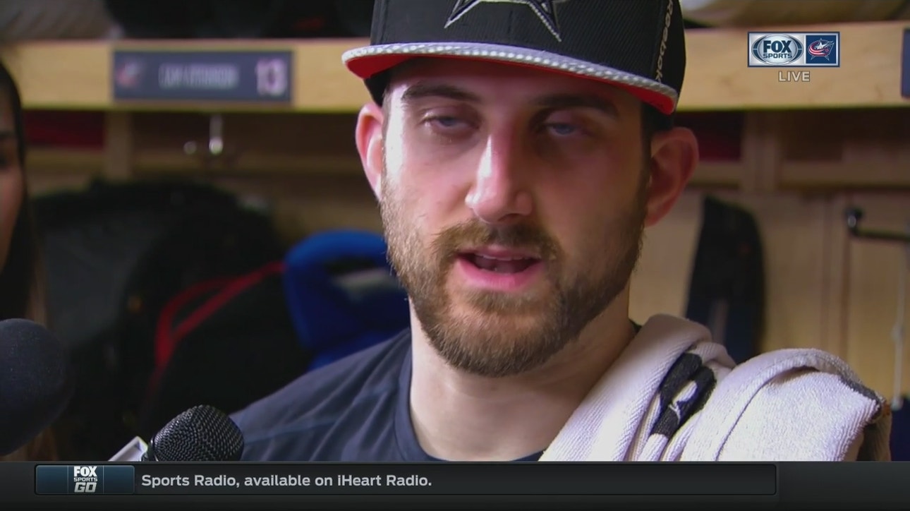 Jackets captain Foligno unfazed by Game 1 loss