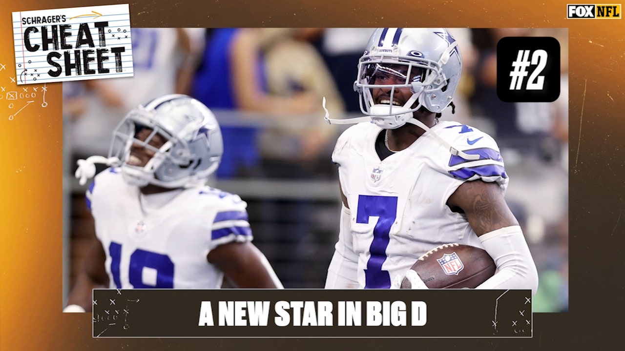 Peter Schrager's Cheat Sheet Week 5: A star is born in Dallas! Are the Chargers legit?