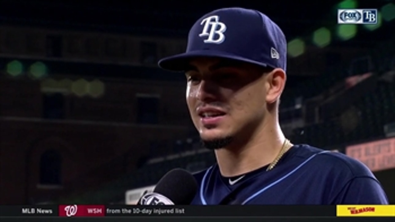 Willy Adames on his confidence at the plate, Rays' 5-2 win